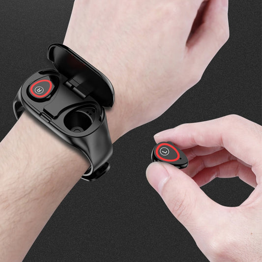 JIMARTI M1 Smart Watch With Earphone Wireless Bluetooth Handsfree Earbuds Headset Fitness Tracker Wristband Couple Bracelet