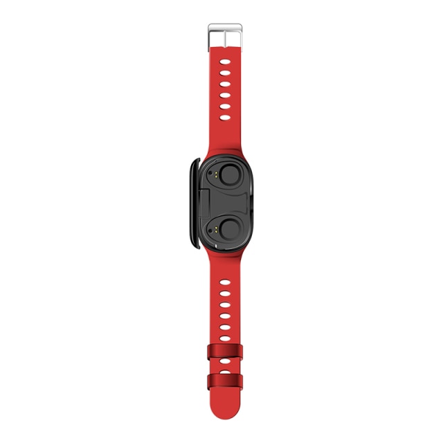 JIMARTI M1 Smart Watch With Earphone Wireless Bluetooth Handsfree Earbuds Headset Fitness Tracker Wristband Couple Bracelet