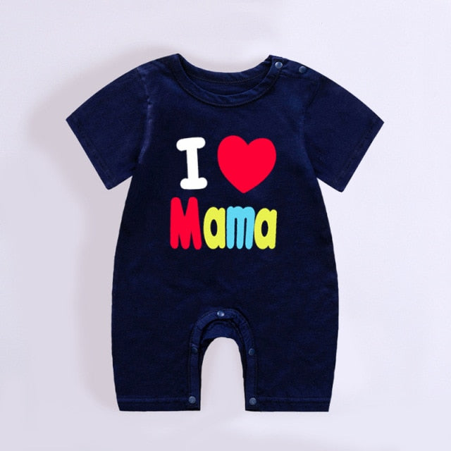 Baby Rompers Summer Style Powered Baby Boy Girl Clothing Newborn Infant giraffe Short Sleeve Clothes 3-6-9-12-18 Months