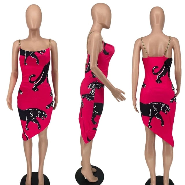 ZOOEFFBB Aesthetic Graphics Printed Sling Maxi Dress Sexy Elegant Club Outfits for 2021 Fashion Women Summer Lounge Wear Clothes