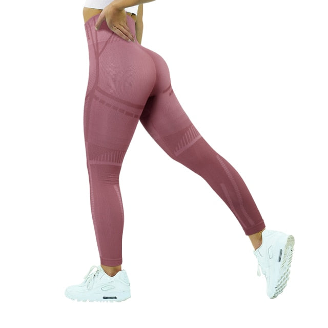 Seamless Leggings Women Fitness Yoga Pants Women Butt Push Up Legging Workout Sports Pants Woman Tights Fitness Yoga Leggings