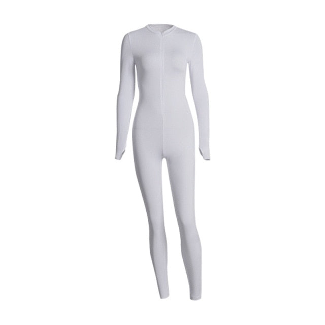 Sexy Women Jumpsuit  corset 2 pieces set Solid Color Bodycon Long Romper Women Jumpsuit Bodysuit