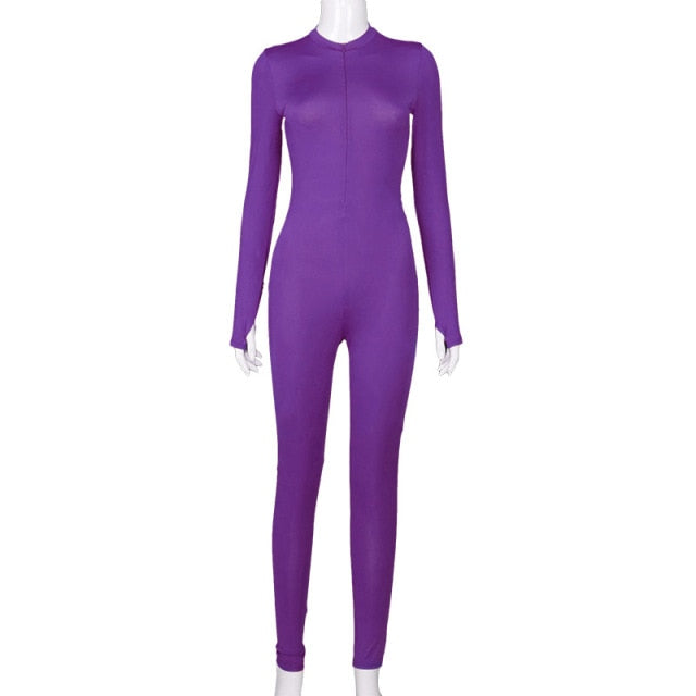 Sexy Women Jumpsuit  corset 2 pieces set Solid Color Bodycon Long Romper Women Jumpsuit Bodysuit