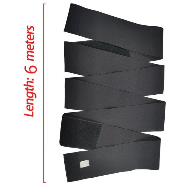 Waist Trainer Shaperwear Belt Women Slimming Tummy Wrap Waist Trimmer Belt Slimming Cincher Body Shaper Control Strap Plus Size