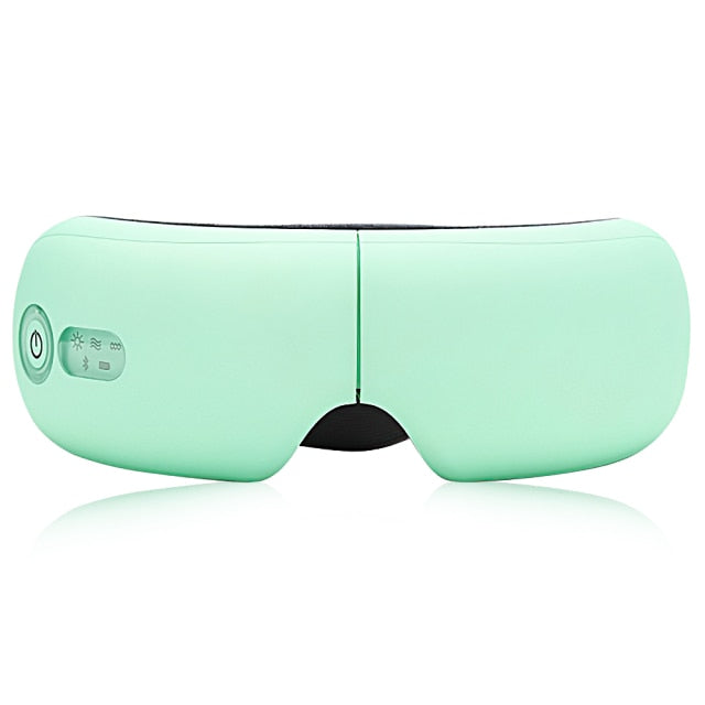 Smart Airbag Vibration Eye Massager Eye Care Instrument Hot Compress Support Bluetooth Eye Fatigue Massage Glasses