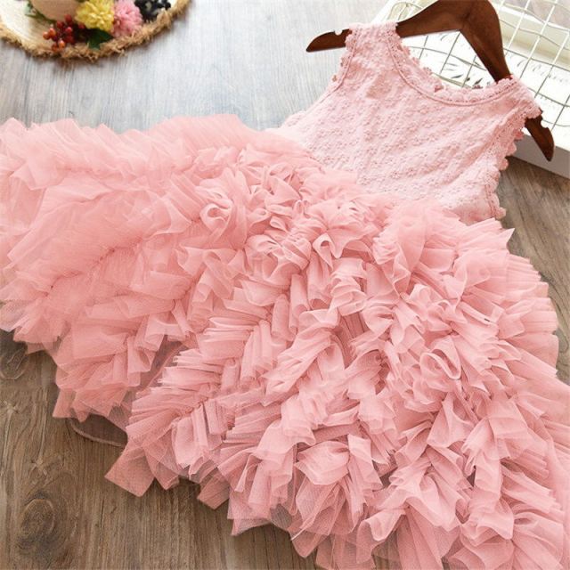 Princess Girls Dress Girls Clothes Children Clothing Summer Party tutu Kids Dresses for Girls Toddler Girls Casual Dress 3 8T