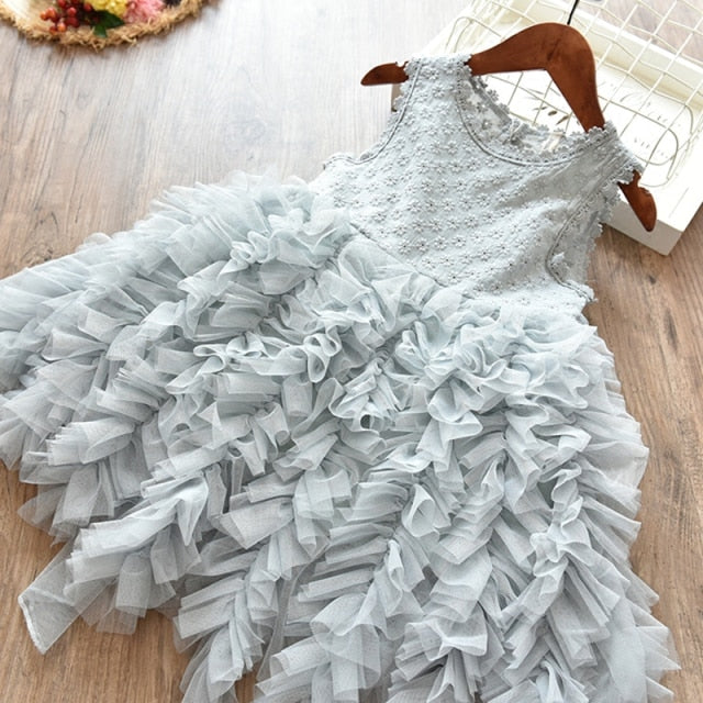 Princess Girls Dress Girls Clothes Children Clothing Summer Party tutu Kids Dresses for Girls Toddler Girls Casual Dress 3 8T