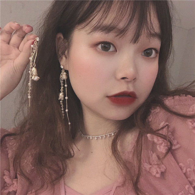 Fashion Earring For Women Cross Drop Earrings Puck Rock Vintage Crystal Ear Cuff Girls Jewerly Cool Butterfly Bohemia 2021Trend