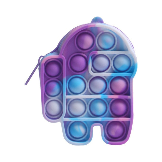 Notebook Pop It Push Bubble Fidget Toys Adult Children Anti Stress Relief  Toys Antistress Box Popit Squeeze Kids Toys Gifts