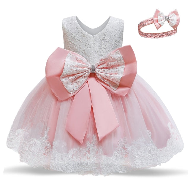Kids Dress for Girls Summer Dresses for Party and Wedding Christmas Clothing Princess Flower Tutu Dress Children Prom Ball Gown