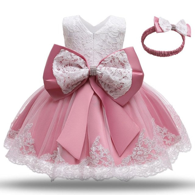 Kids Dress for Girls Summer Dresses for Party and Wedding Christmas Clothing Princess Flower Tutu Dress Children Prom Ball Gown