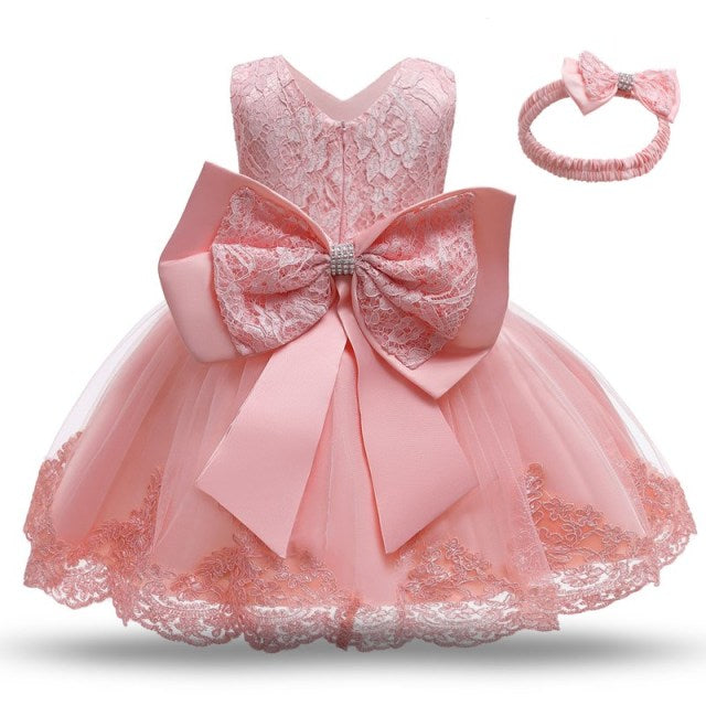 Kids Dress for Girls Summer Dresses for Party and Wedding Christmas Clothing Princess Flower Tutu Dress Children Prom Ball Gown