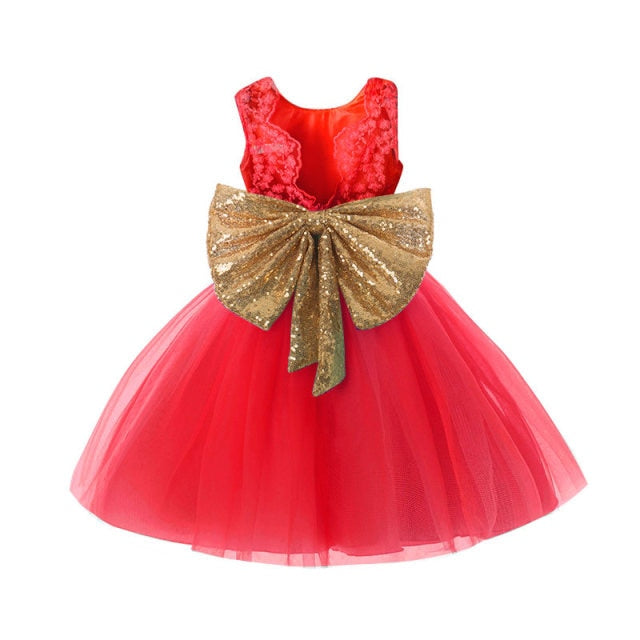 Kids Dress for Girls Summer Dresses for Party and Wedding Christmas Clothing Princess Flower Tutu Dress Children Prom Ball Gown