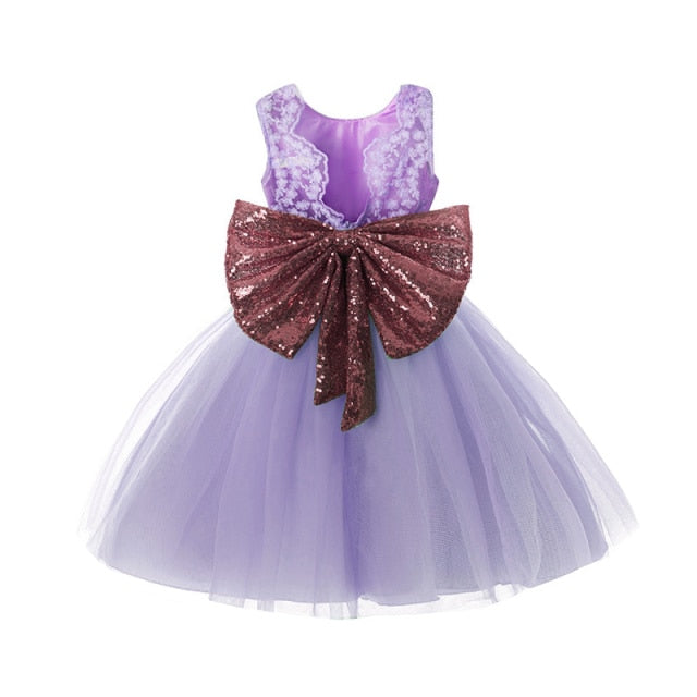 Kids Dress for Girls Summer Dresses for Party and Wedding Christmas Clothing Princess Flower Tutu Dress Children Prom Ball Gown
