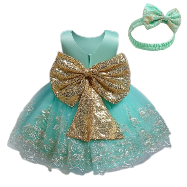 Kids Dress for Girls Summer Dresses for Party and Wedding Christmas Clothing Princess Flower Tutu Dress Children Prom Ball Gown