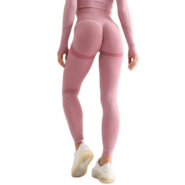 High Waist Seamless Leggings Push Up Leggins Sport Women Fitness Running Yoga Pants Energy Elastic Trousers Gym Girl Tights