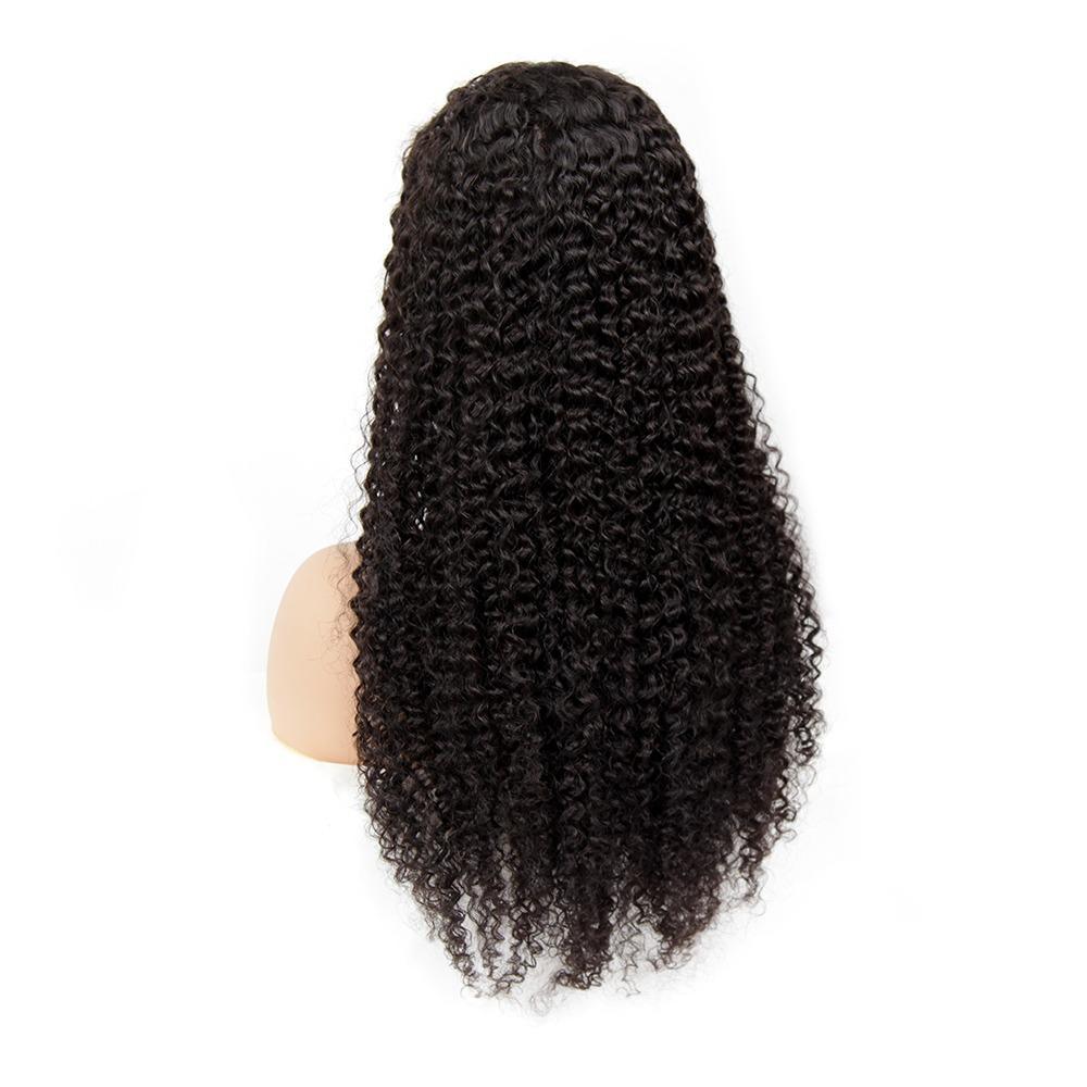 Kinky Curly U-part Human Hair Wigs