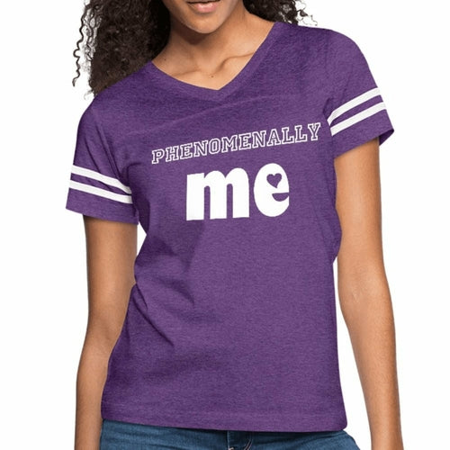 Women's Short Sleeve T-Shirt, Phenomenally Me Graphic Vintage Sport