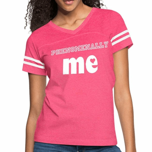 Women's Short Sleeve T-Shirt, Phenomenally Me Graphic Vintage Sport