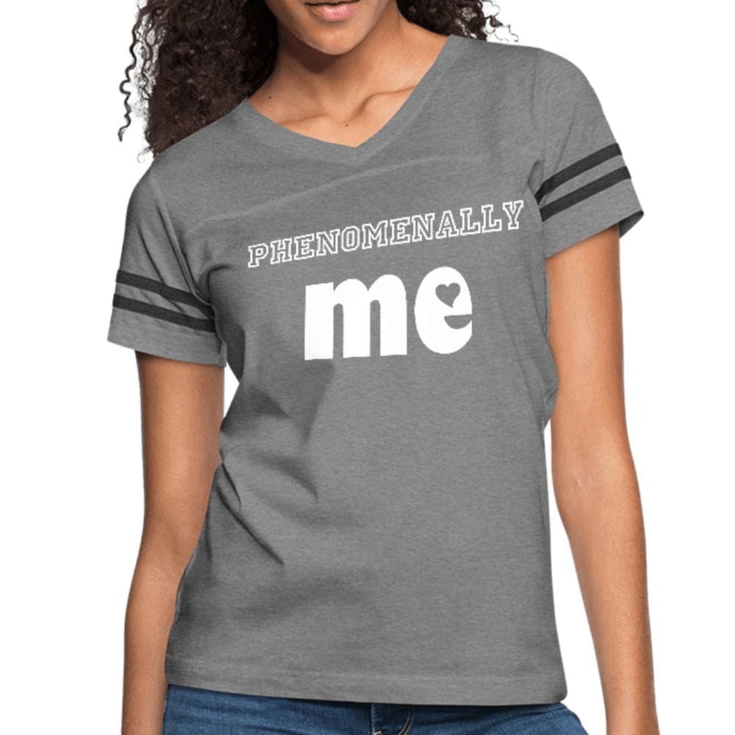 Women's Short Sleeve T-Shirt, Phenomenally Me Graphic Vintage Sport