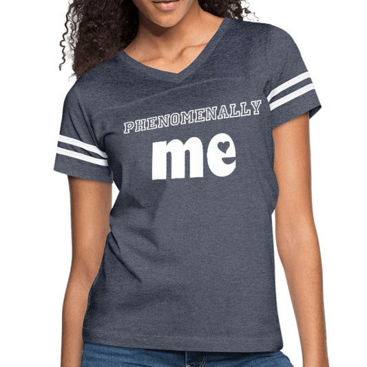 Women's Short Sleeve T-Shirt, Phenomenally Me Graphic Vintage Sport